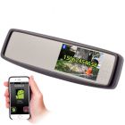 Accelevision RVM430BT 4.3 Inch Rearview mirror monitor with Bluetooth - Main