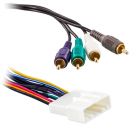 American International NWH74A 2007 - 2018 Nissan Car Stereo RCA Wire Harness