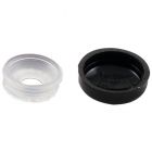 American Terminal AT-8100-BK-100 Black Screw Caps
