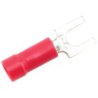 American Terminal ISR8-100 Vinyl Fork Terminals Red, 100 pk