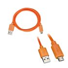 Axxess AX-MICROB-OR 3 foot USB to Micro USB Cable - Orange