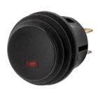 Battery Doctor 205337 Weather proof SPST Plunger Switch with LED indicator