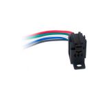 Quality Mobile Video BRS14MR 12 VDC Prewired Automotive 5-Pin Mini Relay Socket with interlock and mounting tab