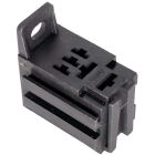 Beuler BRSM 12 VDC Automotive 5-Pin Mini Relay Socket with mounting tab - (No pins)