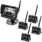 Boyo VTCRH4 5 inch 720p Digital Wireless Quad Camera System