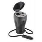 Cobra CPI-290CH Cup Holder 200-Watt Modified Sine Wave Power Inverter