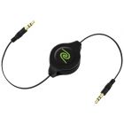 Retrak_Emerge ETCABLE3535 iPod/iPhone Retractable 3.5mm to 3.5mm Cable 2.6 Ft