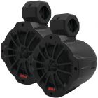 Boss Audio BM650AMPBT 2-Way Amplified Marine Wake Tower Speaker System with Bluetooth (6.5")