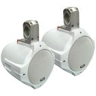 Pyle PLMRW65 Hydra Series 2-Way Wakeboard Speakers (6.5", 200 Watts, White)