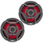 JVC CS-DR620MBL 6.5" Coaxial Marine Speakers with built-in LED Lighting - Black