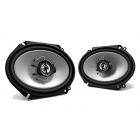 Kenwood KFC-C6865S 6" x 8" 2-Way Sport Series Coaxial Speakers with PET Tweeters