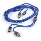 Kicker KI23 K-Series 3-meter Car Stereo RCA Interconnect Cables