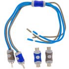 Kicker KISL 2-Channel K-Series Speaker Cable to RCA Adapter