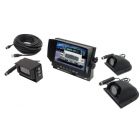 Accelevision LCDRV700K Commercial Grade Back Up Camera System with 3 Camera Set