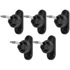 Level Mount ELSPM Satellite Speaker Wall/Ceiling Brackets 5 pk