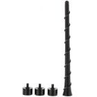 Metra 44-RMWW 8 inch Black Wire Wound Replacement Mast with adapter set