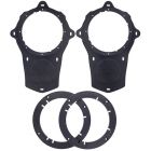 Metra 82-3013 6-6.75 inch Speaker Plates for 1997-2004 Chevrolet Corvette Vehicles