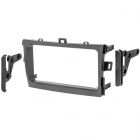 Metra 95-8223S Silver Double DIN Dash Kit for 2009 - 2013 Toyota Corolla
