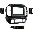 Metra 99-3016G Single or Double DIN Dash Kit for 2015 - 2002 Chevrolet Colorado or GMC Canyon - Gray finish