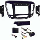 Metra 99-6538B Single or Double DIN Car Stereo Dash Kit for 2015 - and Up Chrysler 200