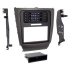 Metra 99-8163 Single or Double DIN Car Stereo Dash Kit for 2006 - 2015 Lexus IS - Two Tone Gray and Black finish