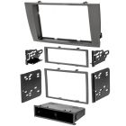 Metra 99-9501G Single DIN or Double DIN Dash Kit for 2002 - 2008 Jaguar S-Type and X-Type (Non Nav Models) - Grey finish
