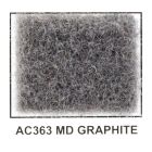 Metra AC363-5 40" Wide x 5 Yard Long Acoustic Carpet - Medium Graphite