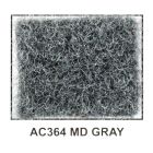 Metra AC364 40" Wide x 50 Yard Long Acoustic Carpet - Medium Gray