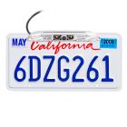 Boyo VTL400CL Chrome Zinc Metal Bartype License Plate Camera with Built-In 3 Watt LED Lights