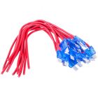 Accelevision 5715PT Pre-wired Standard 15 Amp ATC Fuses for Tapping Circuits - 12-Pack