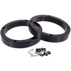 Metra 82-4300 Speaker Adaptors Universal 1" Plastic Spacer Rings Depth Extender Pair