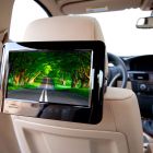 Quality Mobile Video QMV-AD90S Universal clip on DVD headrest Monitor system - Universal or for Active headrests - Pair