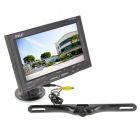 Pyle PLCM7500 7" TFT LCD Suction Cup Monitor with license plate mount camera