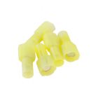 Accelevision 130MNN 10 - 12 Gauge Fully Insulated .25 Male Nylon Quick Disconnect - 100 Pack