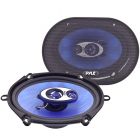 Pyle PL573BL Blue Label 5x7 and 6x8 Inch 300 Watt 3 Way Triaxial Speaker System