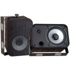 PYLE PDWR50B 6.5" Indoor/Outdoor Waterproof Speakers Black