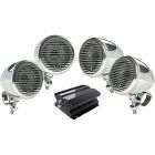 Planet Audio PMC4C Motorcycle/ATV Sound System with Bluetooth Audio Streaming