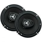 Power Acoustik EF653 6 1/2 inch Tri-axial - 3 way Car Speakers