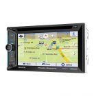 Power Acoustik PDN-623B Double DIN 6.2 inch In-Dash DVD/CD/SD/AM/FM Navigation Receiver with Bluetooth