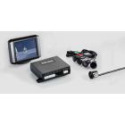Steelmate PTSV402 Parking Assist Systems (PTS) with 4 Sensors, Wide Angle Low Light Camera and TFT Monitor Rear View Back Up Set