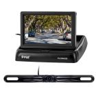 Pyle PLCM4500 4.3" Pop-Up Stealth Monitor with License Plate Backup Camera - Main