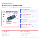 Multifunction DC 5V/12V/24V Digital Timer Relay Module