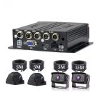 Quality Mobile Video K2248 1080p 4-Channel Mobile DVR with built-in GPS and G-Sensor and Four cameras