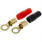 Raptor R814RT Mid Series 8 AWG Gold Ring Terminals - 20 pack