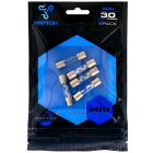 Metra RAGU30-5 30 Amp Nickel Plated AGU Fuses - 5-Pack