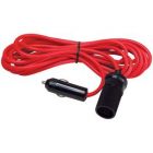 Roadpro RP-203EC 12-ft Extension Cord with 12-Volt Accessory Outlet Plug