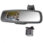 Vission MV-RVMPKG1 Rearview Mirror Monitor with Surface Mount Back Up Camera System