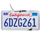 Safesight TOP-ML04R-CHROME Full Frame Chrome Metal License Plate Back up Camera with LED Illumination 