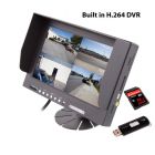Safesight TOP-SS-D9003Q 9" Quad Screen LCD Monitor with built in DVR