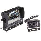 Safesight SC5002 Universal 5 inch LCD Monitor and Heavy Duty Commercial RV Back Up CCD Camera System w 120 degrees Wide Angle Weatherproof Camera